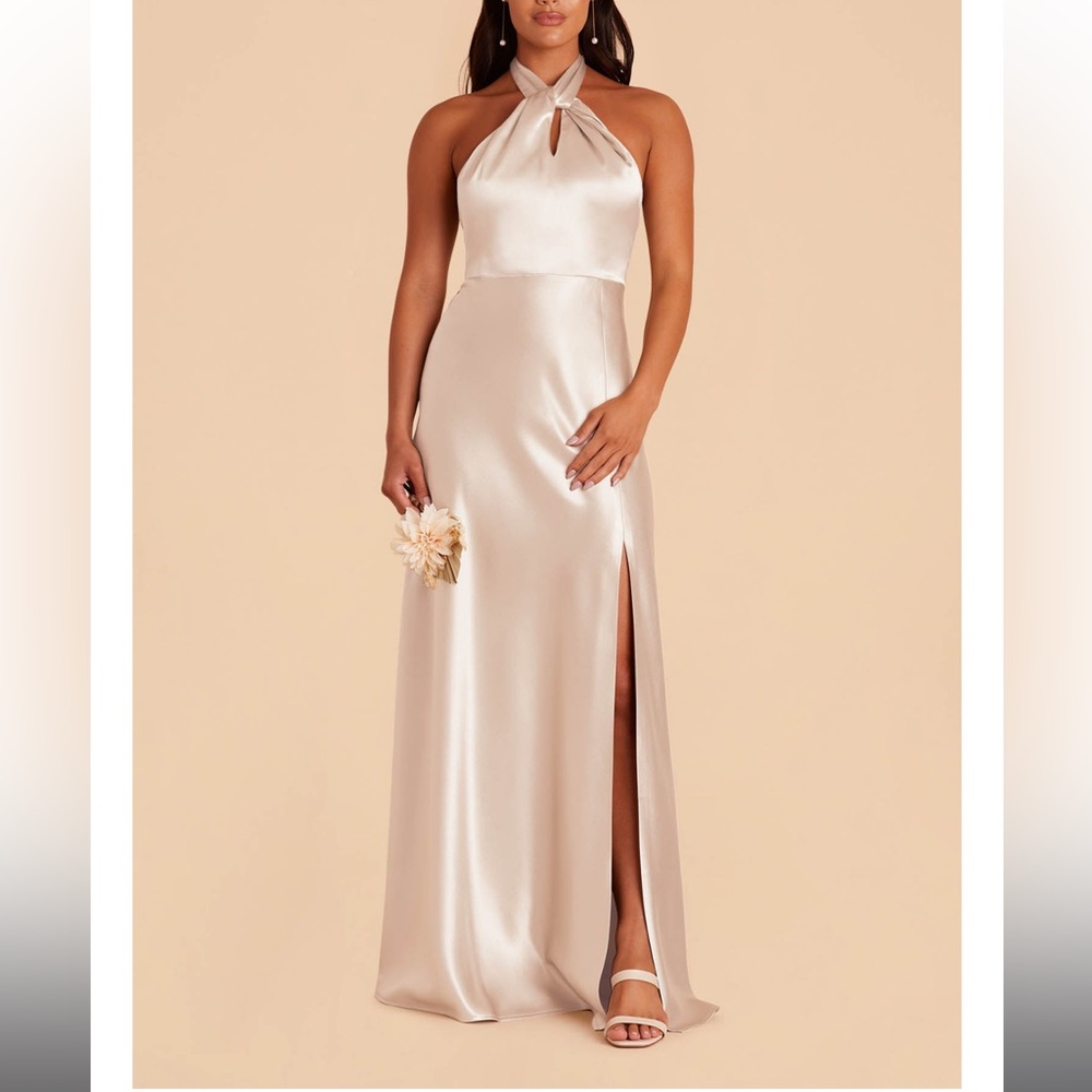 Birdy Grey Monica Dress
Shiny Satin Champagne